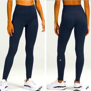 High-Waisted Black Leggings